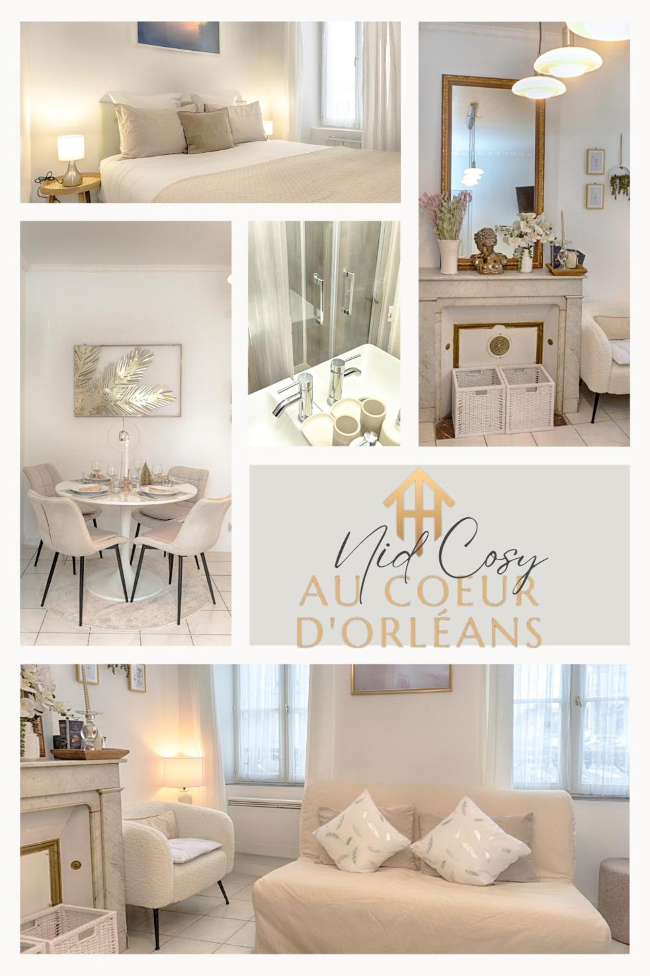 Апартаменты Le Nid Cosy -Au Coeur D'Орлеан Экстерьер фото